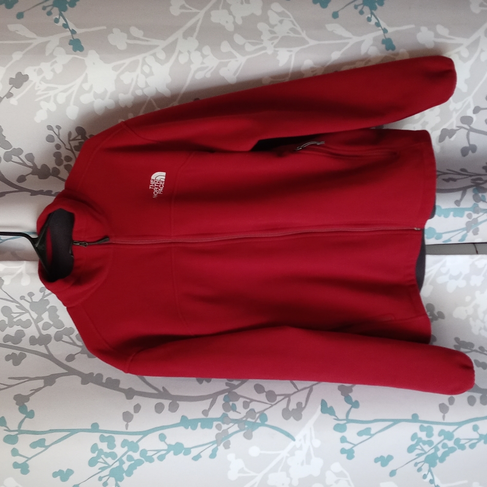 The North Face red sweater size L
